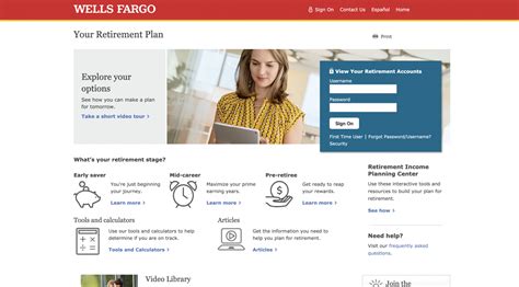 It is engaged in the provision of banking, insurance, investments, mortgage, and consumer and commercial finance. . Wells fargo employee 401k login